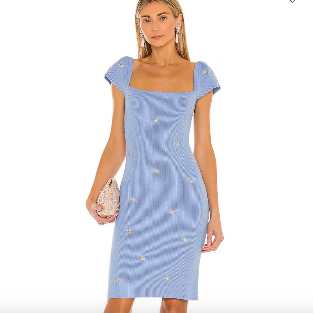 Lpa Dede Dress Blue Xs